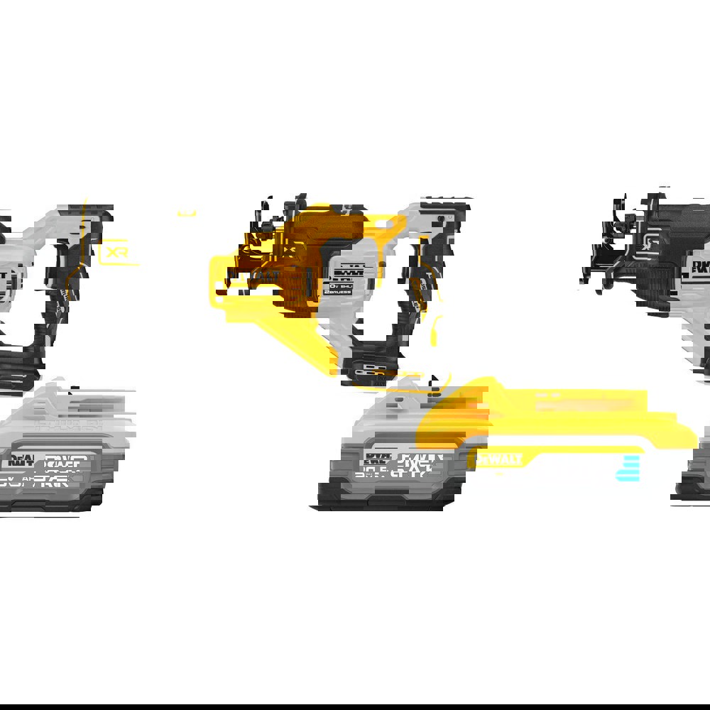 Cordless Reciprocating Saws; Voltage: 20.00 ; Strokes per Minute: 3200 ; Stroke Type: Straight ; Cutting Action: Straight ; Battery Chemistry: Lithium-ion ; Battery Series: POWERSTACK