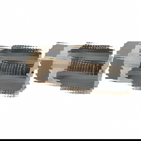 Standard Pipe Tap: 1 - 11-1/2, NPS, 5 Flutes, High Speed Steel, Oxide & Gold Finish