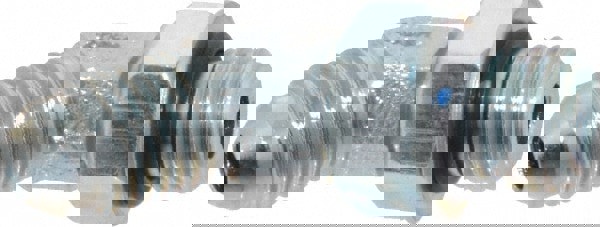 Steel Flared Tube 45 Deg Straight Thread Elbow: 1/4