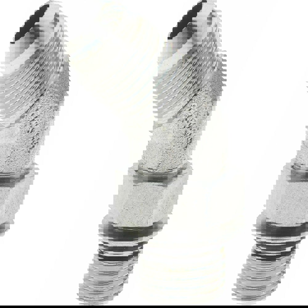 Steel Flared Tube 45 Deg Straight Thread Elbow: 3/8