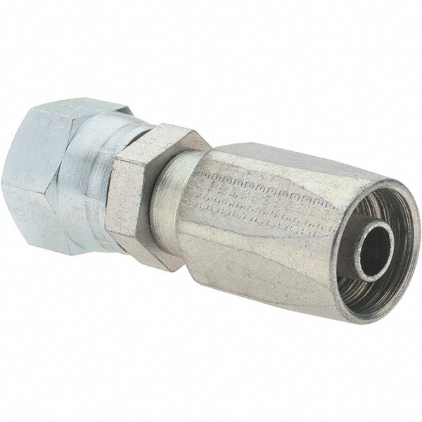 2 Piece, 7/8-14 JIC , Reusable Hose Female Swivel
