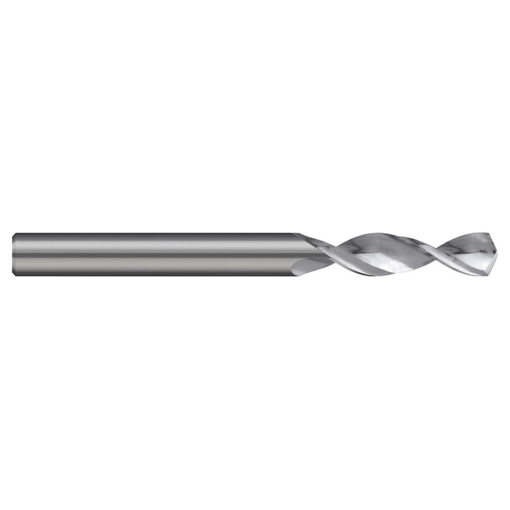 Jobber Length Drill Bits; Drill Bit Size (Inch): 3/16 ; Drill Bit Size (Decimal Inch): 0.1875 ; Drill Bit Material: Solid Carbide ; Drill Point Angle (Degrees): 130 ; Coating/Finish: Uncoated ; Flute Type: Spiral