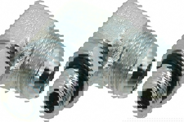 Steel Flared Tube 90 Deg Straight Thread Elbow: 1/2