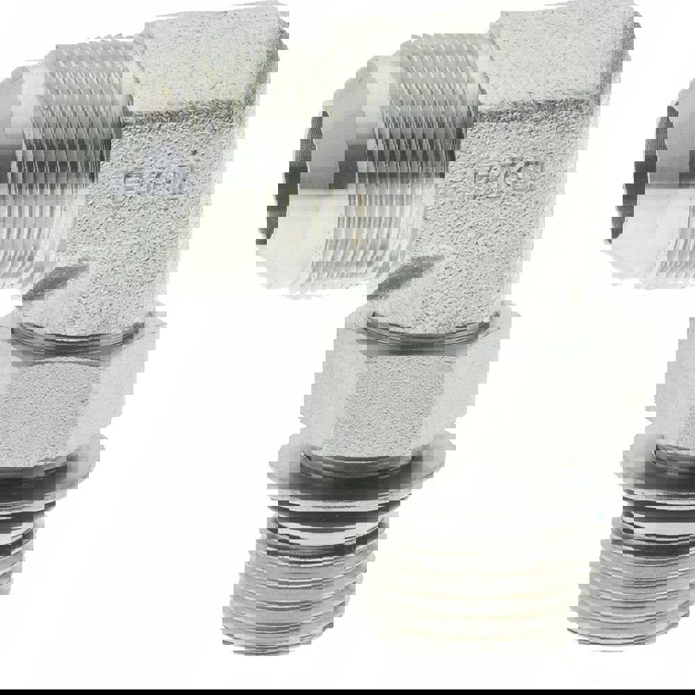 Steel Flared Tube 90 Deg Straight Thread Elbow: 1/2