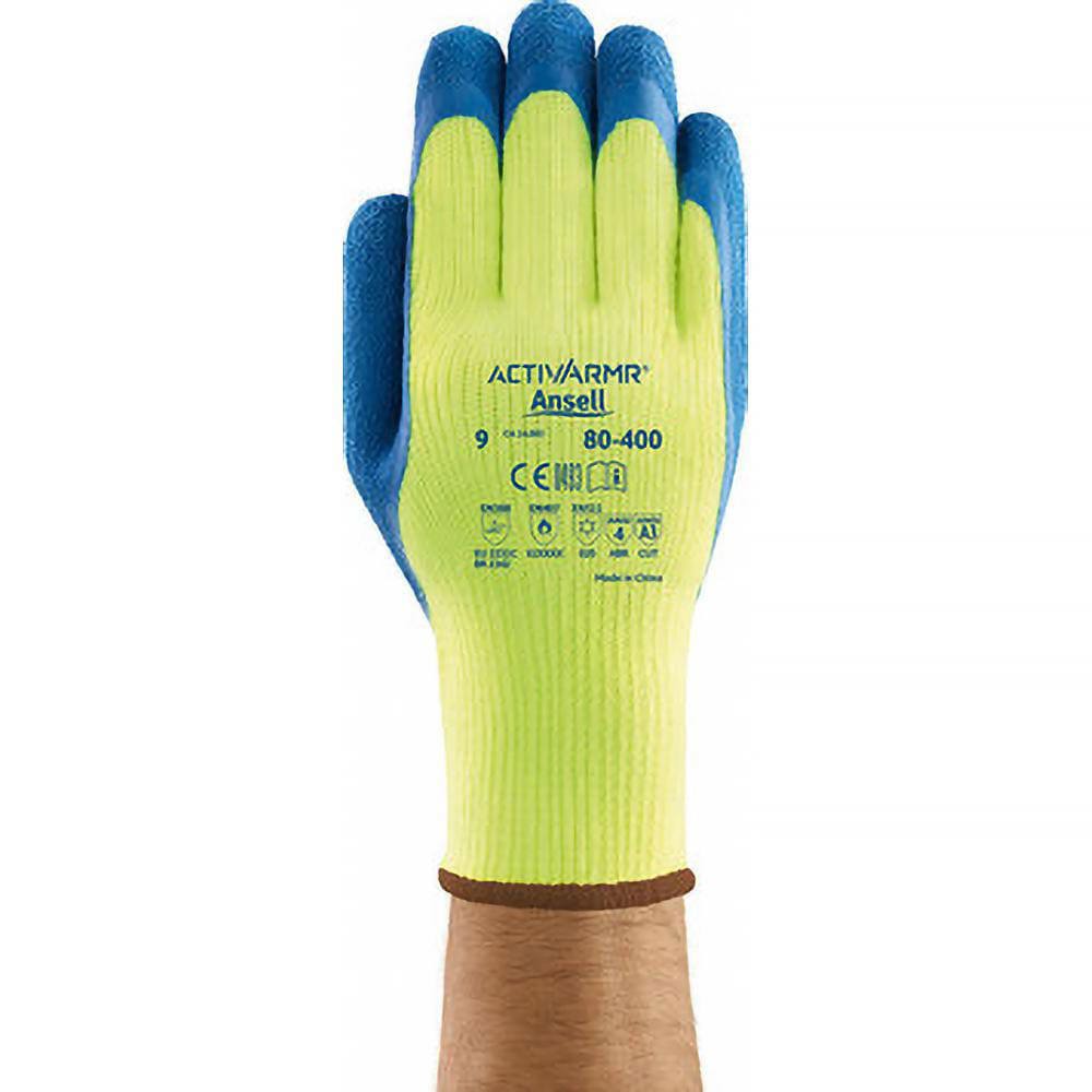 Series 80-400 General Purpose Work Gloves: Rubber-Coated Thermal Terry