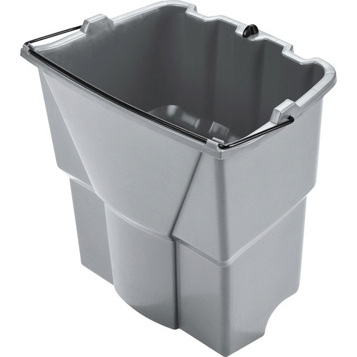 Mop Buckets & Wringers; Capacity (Qt.): 18.00 ; Color: Gray ; Wringer Material: Plastic ; Bucket Material: Plastic