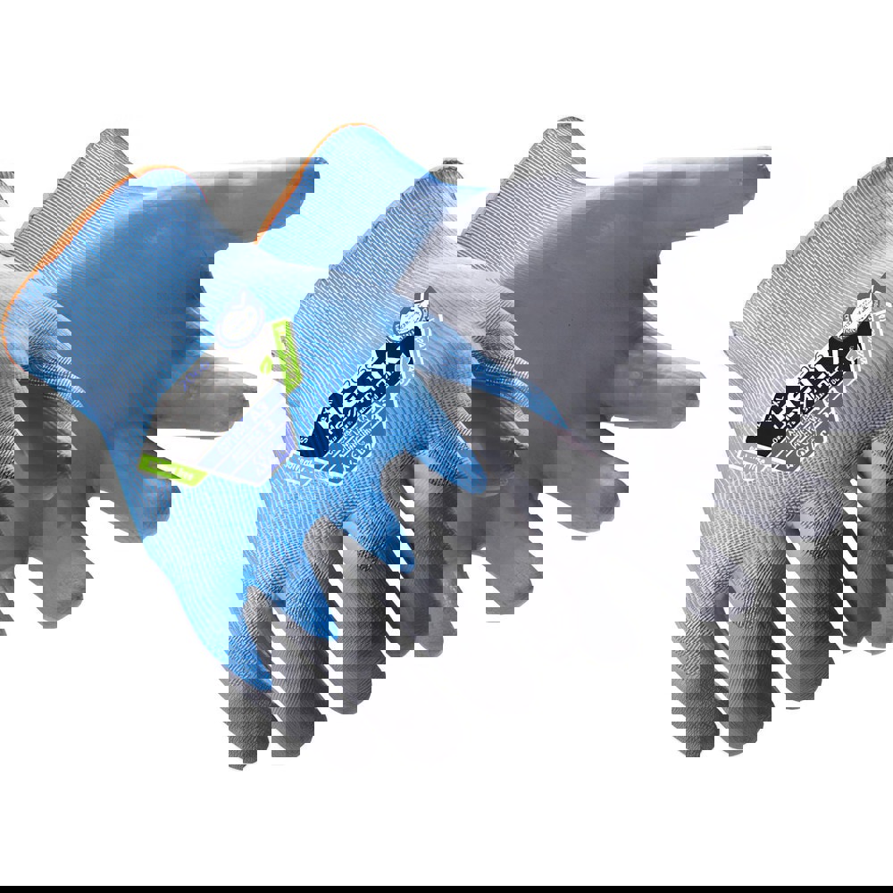 Cut & Puncture-Resistant Gloves: Size 2XL, ANSI Cut A3, ANSI Puncture 3, Abrasion Level 6 Nitrile, Dyneema