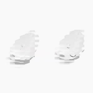 21-1/8 in. Vessel Mount Oval Fireclay Bathroom Sink in White