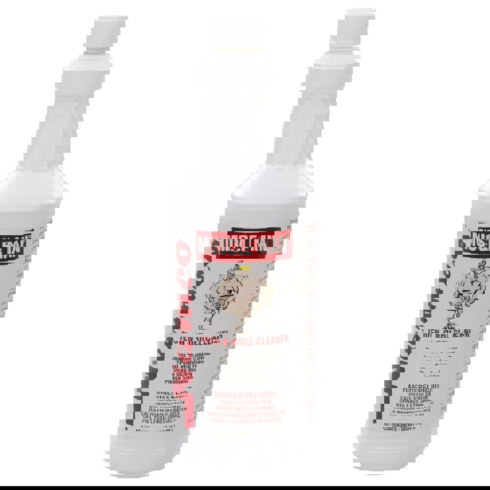 Oven Cleaners; Form: Liquid ; Container Type: Bottle ; Container Size: 32fl oz ; Caustic: Yes ; Scent: Mild