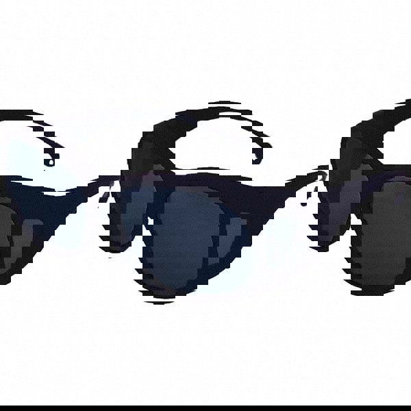 Safety Glass: Anti-Fog & Scratch-Resistant, Polycarbonate, Smoke Mirror Lenses, Full-Framed, UV Protection