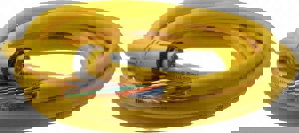 7 Amp, Male Straight to Pigtail Cordset Sensor and Receptacle