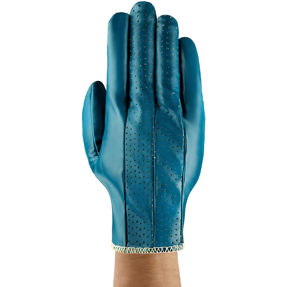 Series 32-125 General Purpose Work Gloves: Large, Nitrile-Coated Interlock Knit