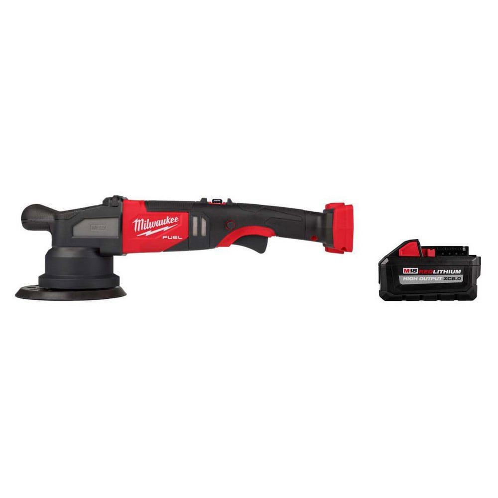 Handheld Buffers & Polishers; No-Load RPM: 2400 ; Handle Type: Soft Grip ; Pad Diameter: 6.0000 ; Reversible: No ; Spindle Thread Size: 5/8-11 ; Voltage: 18.00