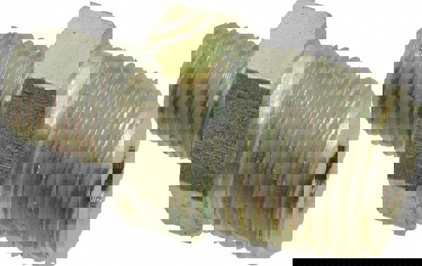 Industrial Pipe Hex Plug: 1/2 x 1/4