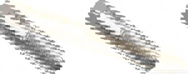 Hand STI Tap: M8 x 1.25 Metric Course, D3, 4 Flutes, Plug Chamfer