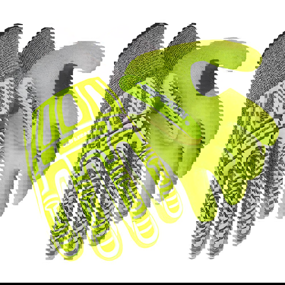 Cut, Puncture & Abrasive-Resistant Gloves: Size XS, ANSI Cut A4, ANSI Puncture 5, Nitrile, Polyethylene