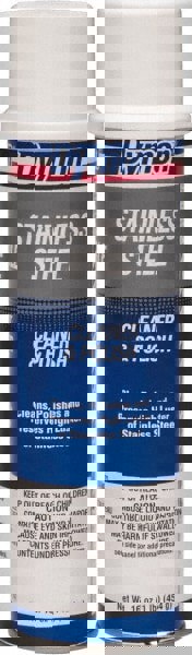 Stainless Steel Cleaner & Polish: 20 fl oz Aerosol, Citrus Scent