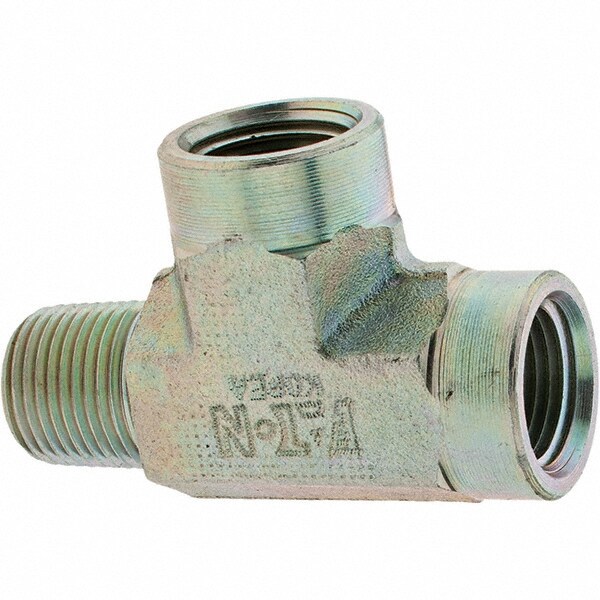 Industrial Pipe Tee: 3/8 x 3/8