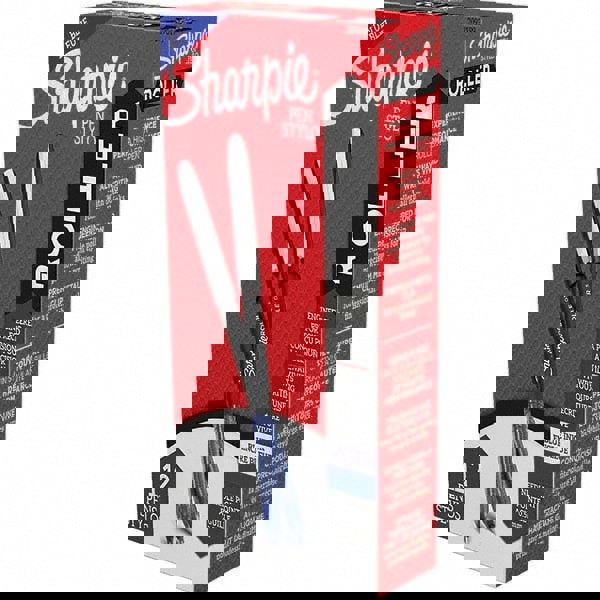 Roller Ball Pen: 0.5 mm Tip, Blue Ink