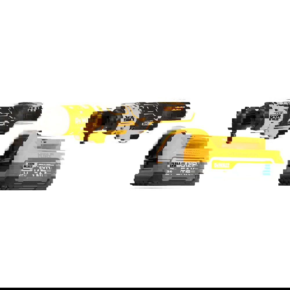 Cordless Impact Wrenches & Ratchets; Drive Size (Fractional Inch): 1/2 ; Voltage: 20.00 ; Handle Type: Inline ; Torque (Ft/Lb): 70 ; Brushless Motor: Yes ; Battery Chemistry: Lithium-ion