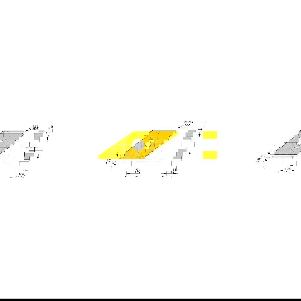 Turning Insert: VNGG330.5FJ, Carbide