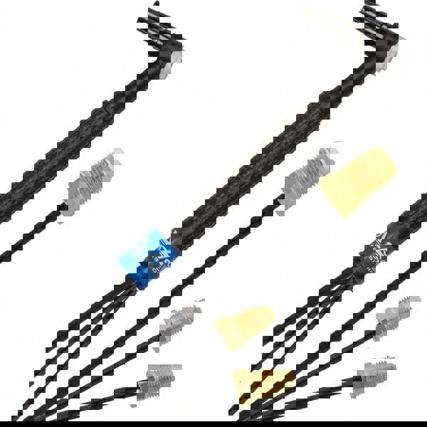 250 Amp 25' Rubber Outfit 20F Water Cooled TIG Welding Torch Kit