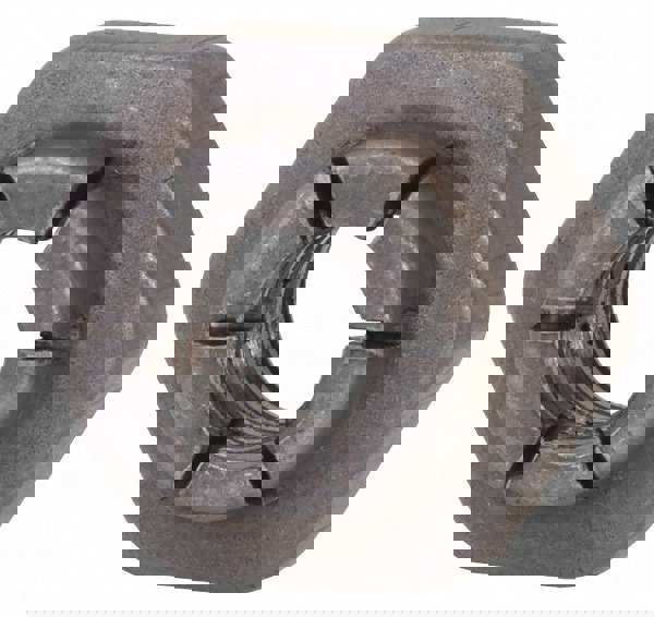 #10-24 UNJC Grade 2 Hex Lock Nut with Expanding Flex Top