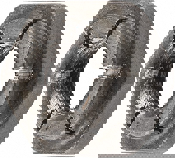 1/4-20 UNC Grade 2 Hex Lock Nut with Expanding Flex Top