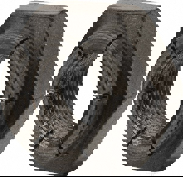 1/2-13 UNC Grade 2 Heavy Hex Lock Nut with Expanding Flex Top