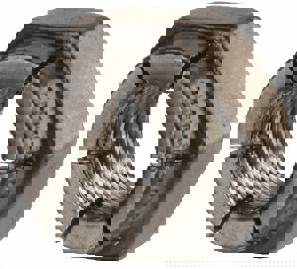 5/16-24 UNJF Grade 2 Hex Lock Nut with Expanding Flex Top