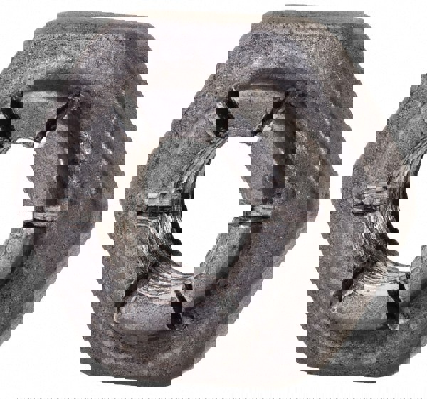 #10-32 UNJF Grade 2 Hex Lock Nut with Expanding Flex Top