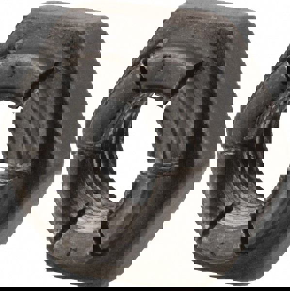 1/4-20 UNC Grade 2 Hex Lock Nut with Expanding Flex Top