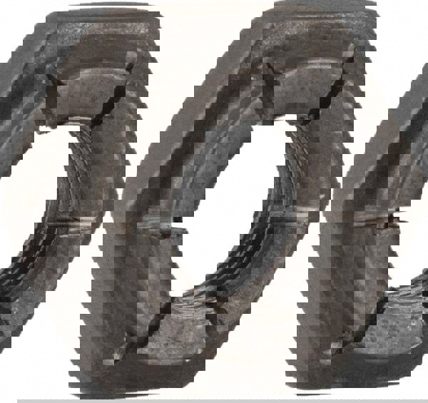 1/4-28 UNJF Grade 2 Hex Lock Nut with Expanding Flex Top