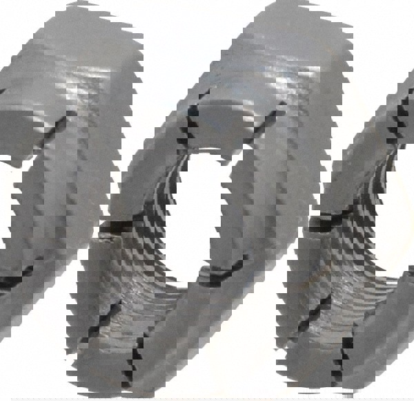 Hex Lock Nut: Expanding Flex Top, 5/16-24, Grade 2 Steel, Uncoated