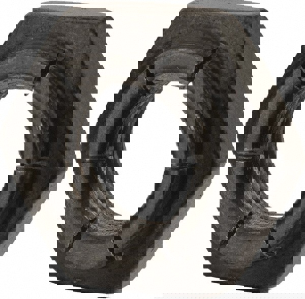 1/2-13 UNC Grade 2 Heavy Hex Lock Nut with Expanding Flex Top