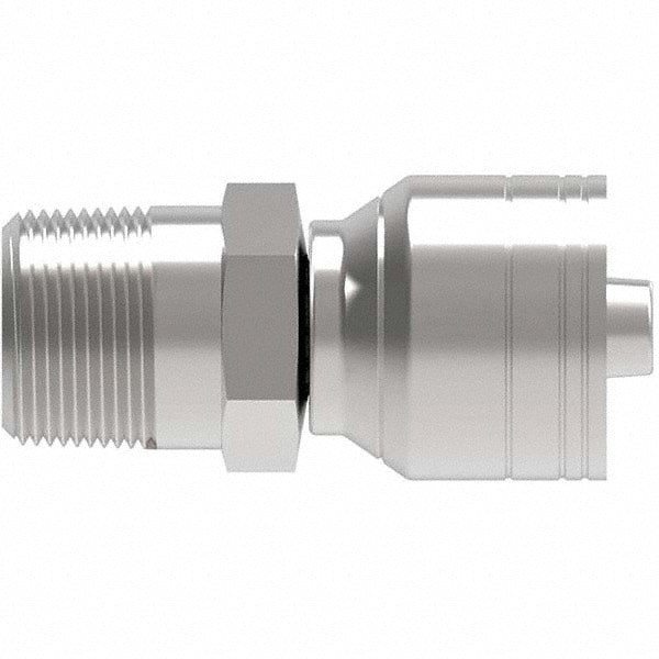 Hydraulic Hose Male Pipe Rigid Fitting: 20 mm, 1-1/4-11-1/2