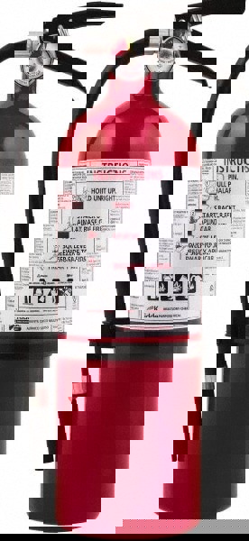 Class ABC Fire Extinguisher: Dry Chemical, 3.25