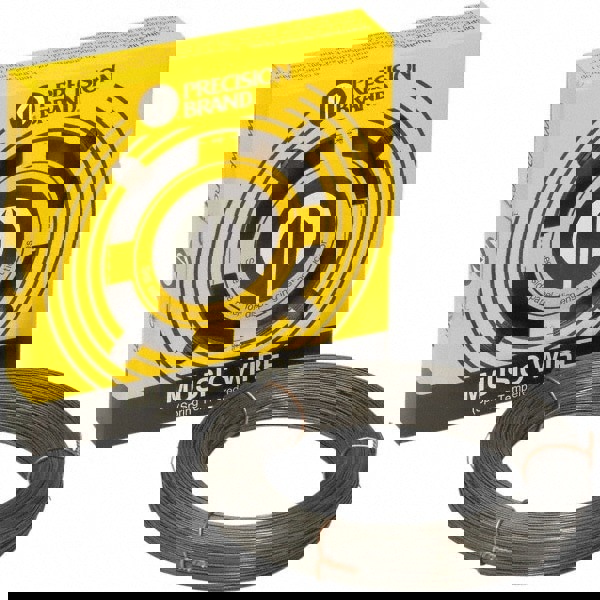 1 Gage, 0.01 Inch Diameter x 3,749 Ft. Long, High Carbon Steel, Tempered Music Wire Coil