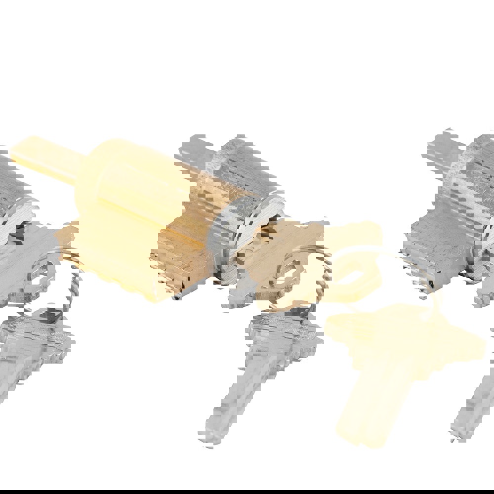 Cylinders; Type: Conventional Core ; Keying: C123 Keyway ; Number of Pins: 6 ; Finish/Coating: Satin Chrome