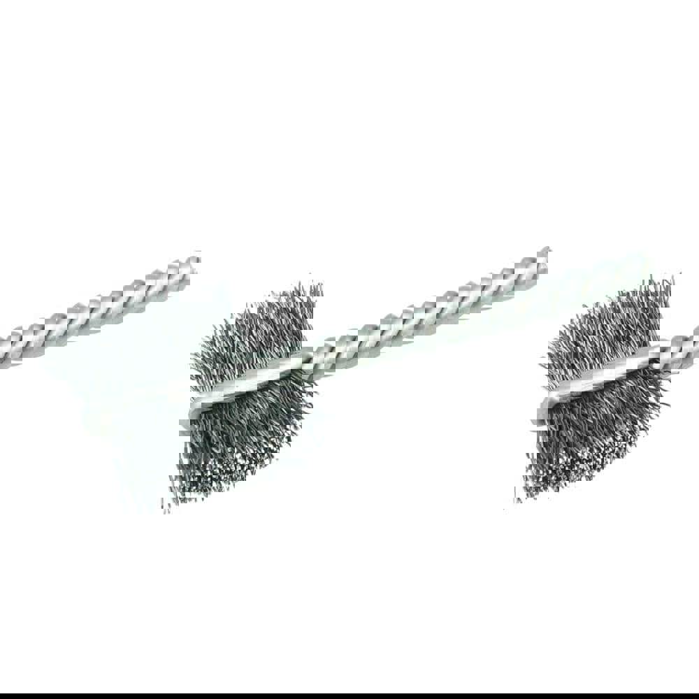 Power Tube Brush: Flat, Steel