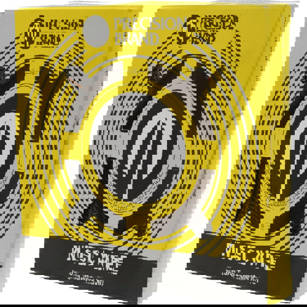 17 Gage, 0.039 Inch Diameter x 247 Ft. Long, High Carbon Steel, Tempered Music Wire Coil