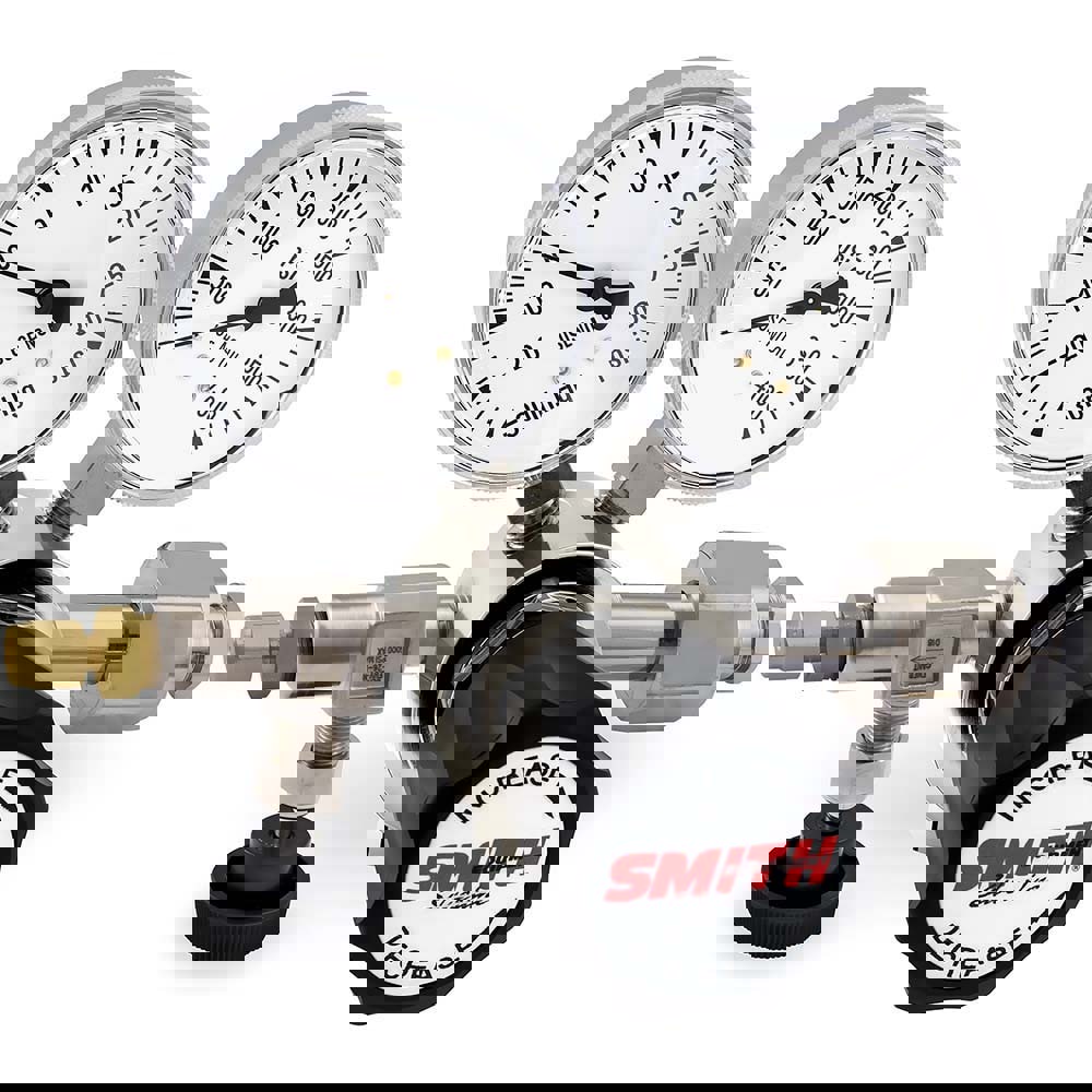 320 CGA Inlet Connection, 15 Max psi, Carbon Dioxide Welding Regulator