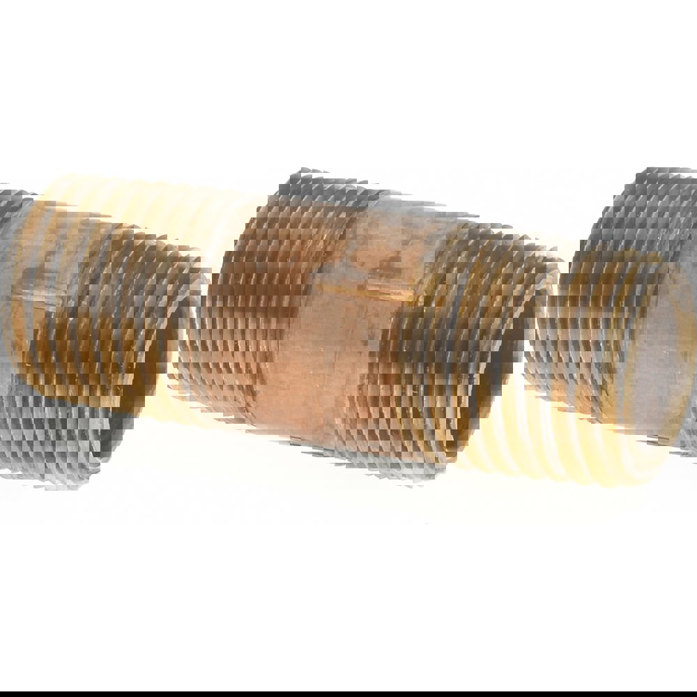 Brass Pipe Nipple: Threaded on Both Ends, 1-1/2