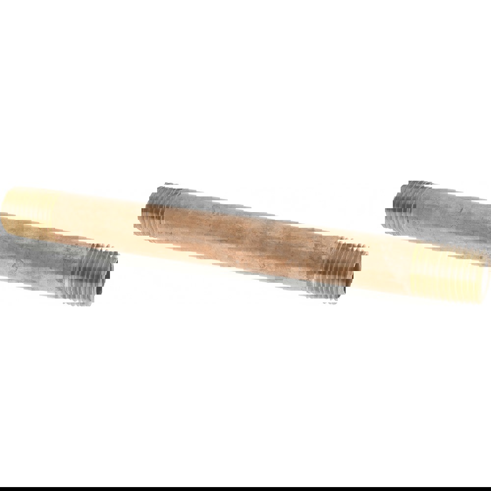 Brass Pipe Nipple: Threaded on Both Ends, 5