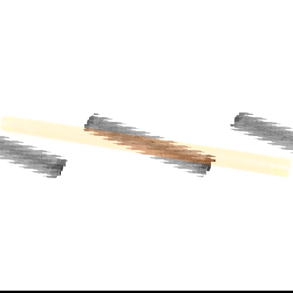 Brass Pipe Nipple: Threaded on Both Ends, 12