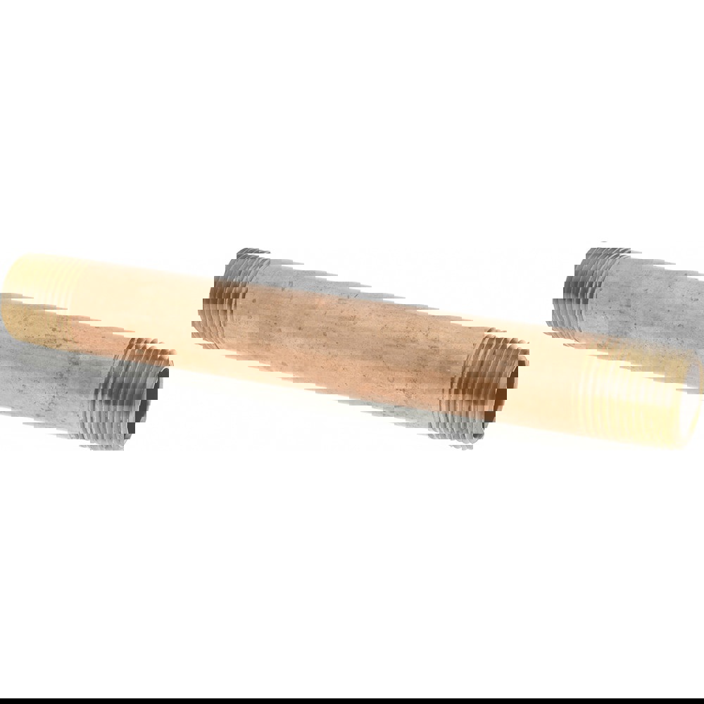 Brass Pipe Nipple: Threaded on Both Ends, 5