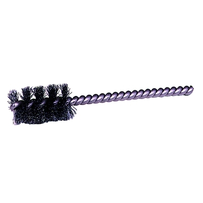 Power Tube Brush: Helical, Stainless Steel