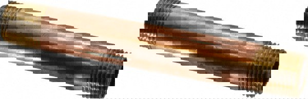 Brass Pipe Nipple: Threaded on Both Ends, 5-1/2