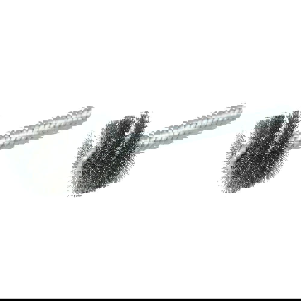 Power Tube Brush: Helical, Stainless Steel