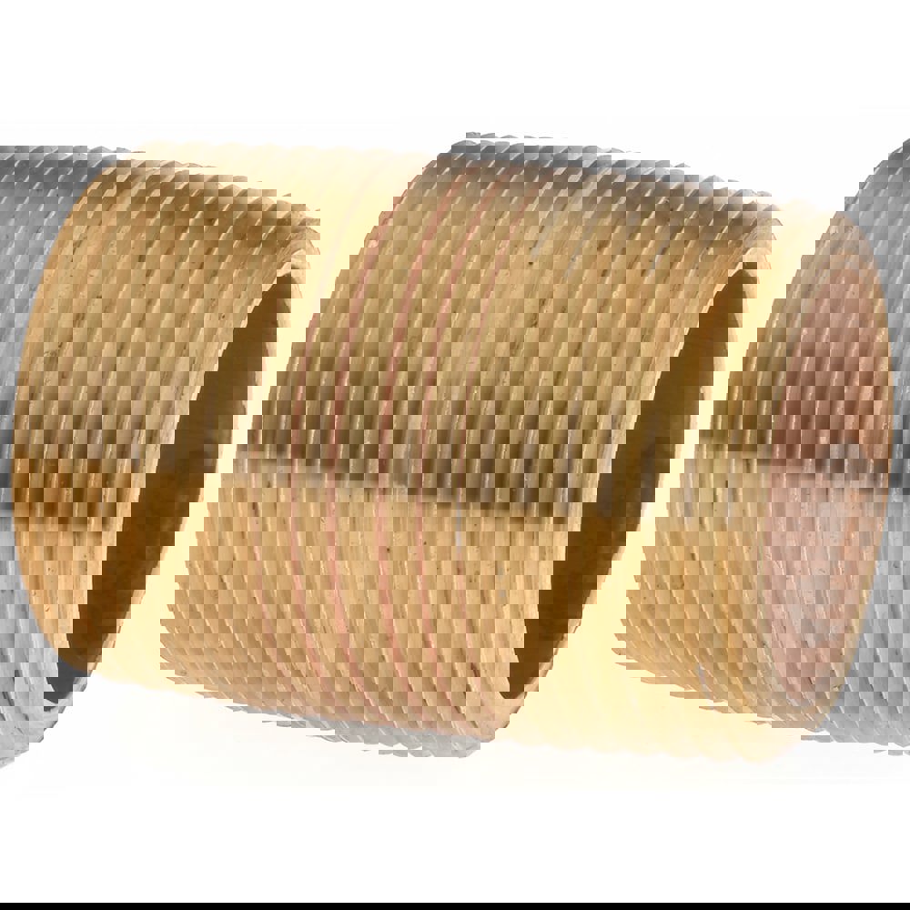 Brass Pipe Nipple: Threaded on Both Ends, 1-3/8